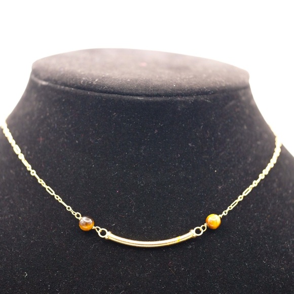DELICATE Beautiful chocker with Bead detail Y2K - Picture 1 of 7